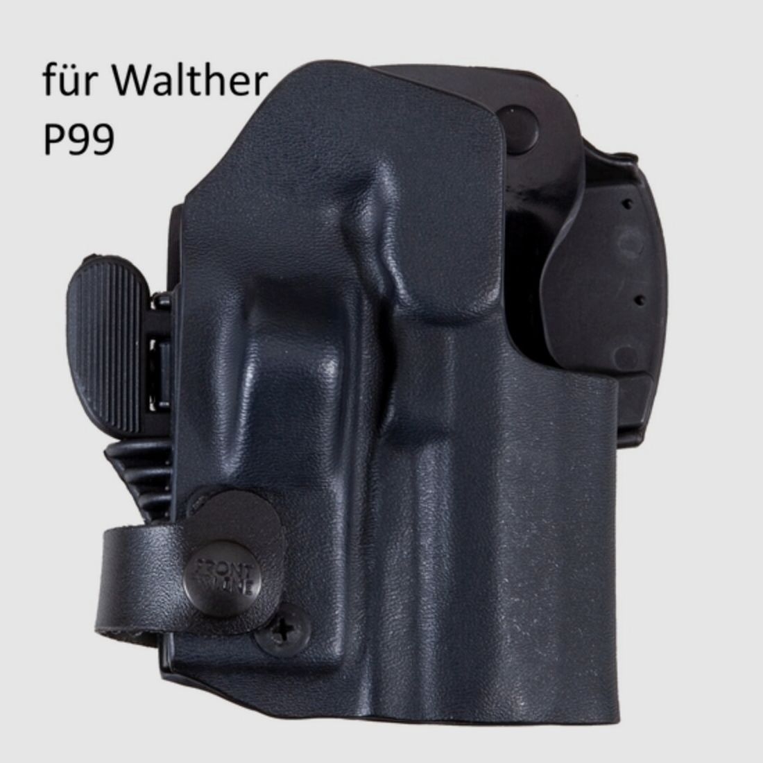 Front Line Belt Holster Kydex Side Retention Lock CZ P10 F/S/SC