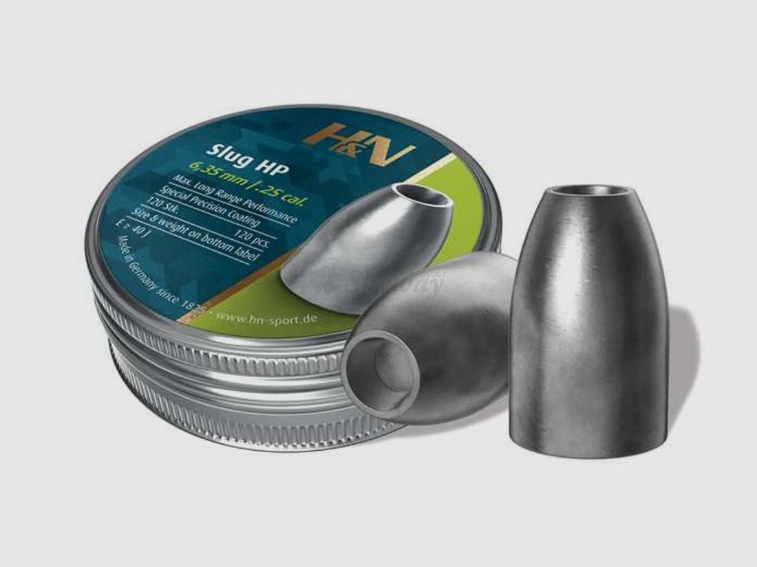Skyway H&N SLUG HP .250 / 6,36 MM 30 GRAIN (120), Bild 3 von 3
