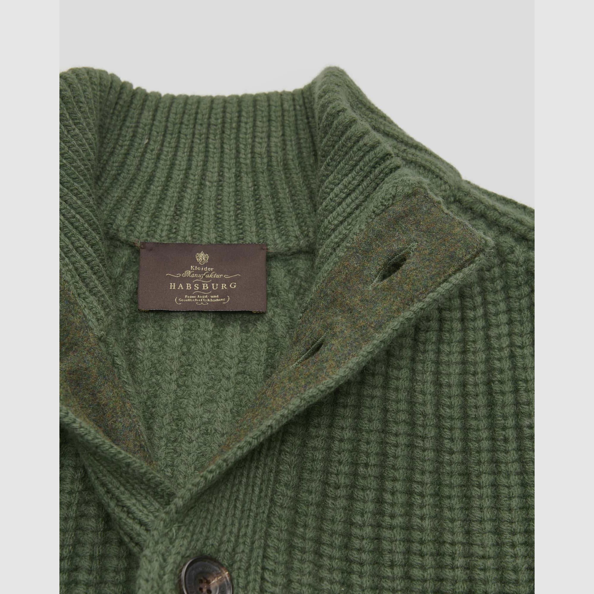 Habsburg Strickjacke Aurelio in Grün, Bild 2 von 5
