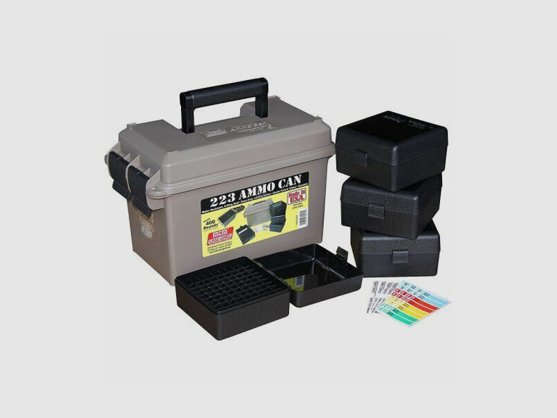 MTM Munitionsbox Kunststoff Ammo Can 223 dark earth