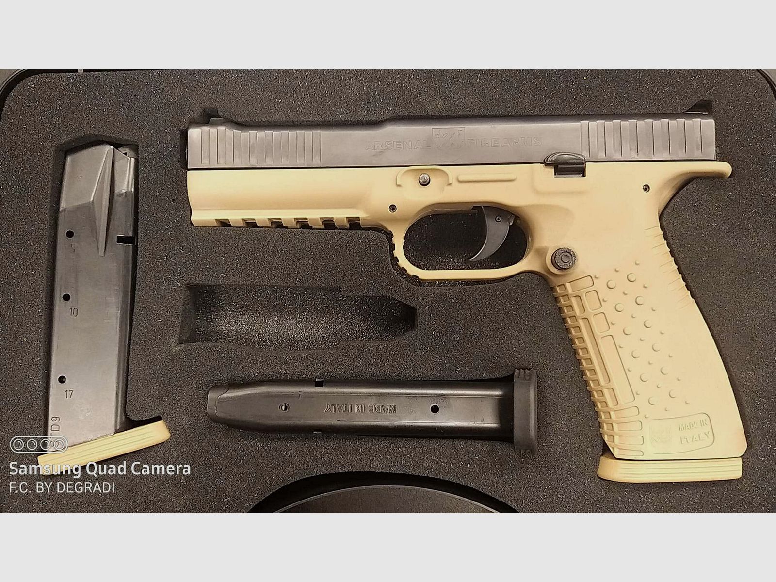 ARSENAL FIREARMS STRIKE ONE CALIBRO 9X21, immagine 2 di 4