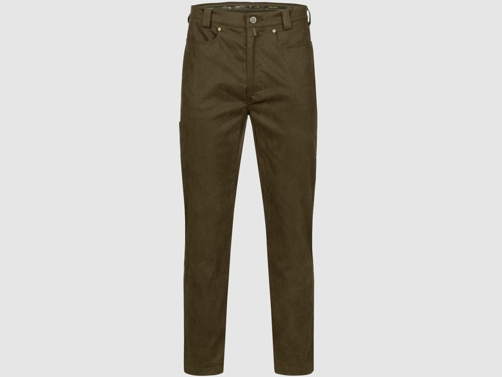 Blaser Herren Suede Hose Maddox dunkelbraun