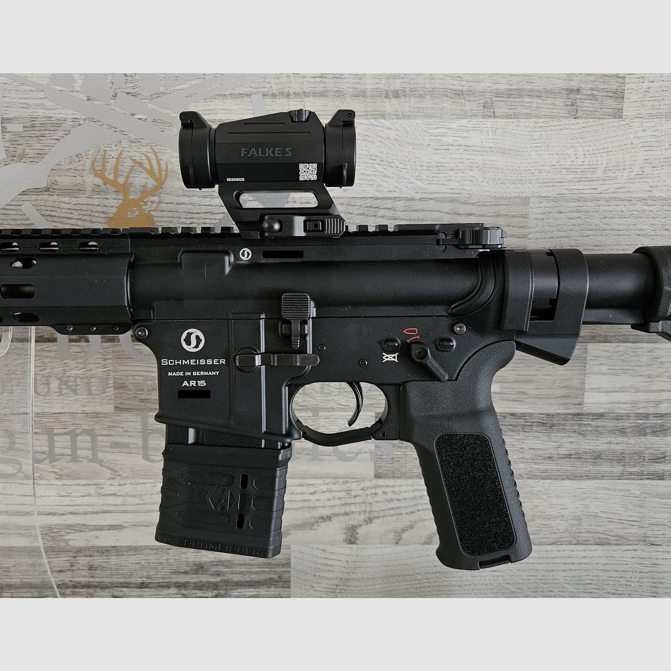 Schmeisser AR-15 M4FL Blck 14.5" cal. .223Rem. - Complete set - New goods from specialist trade