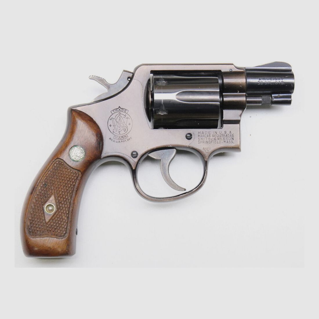 Smith & Wesson 12 Airweight Schwedische Luftwaffe, Bild 2 von 2