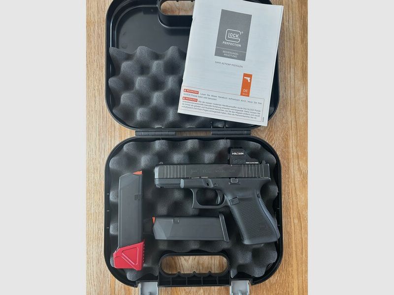 Glock 19 Gen5 MOS mit Holosun Leuchtpunkt