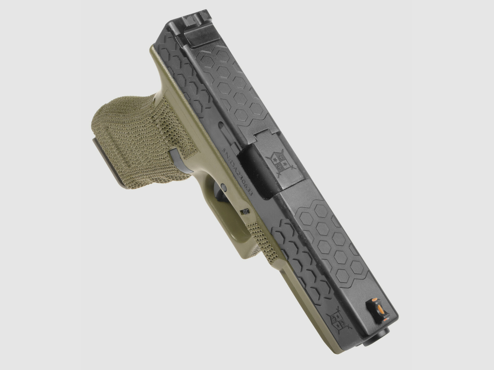 P03 GBB Airsoft Pistole in Oliv | Delta Armory