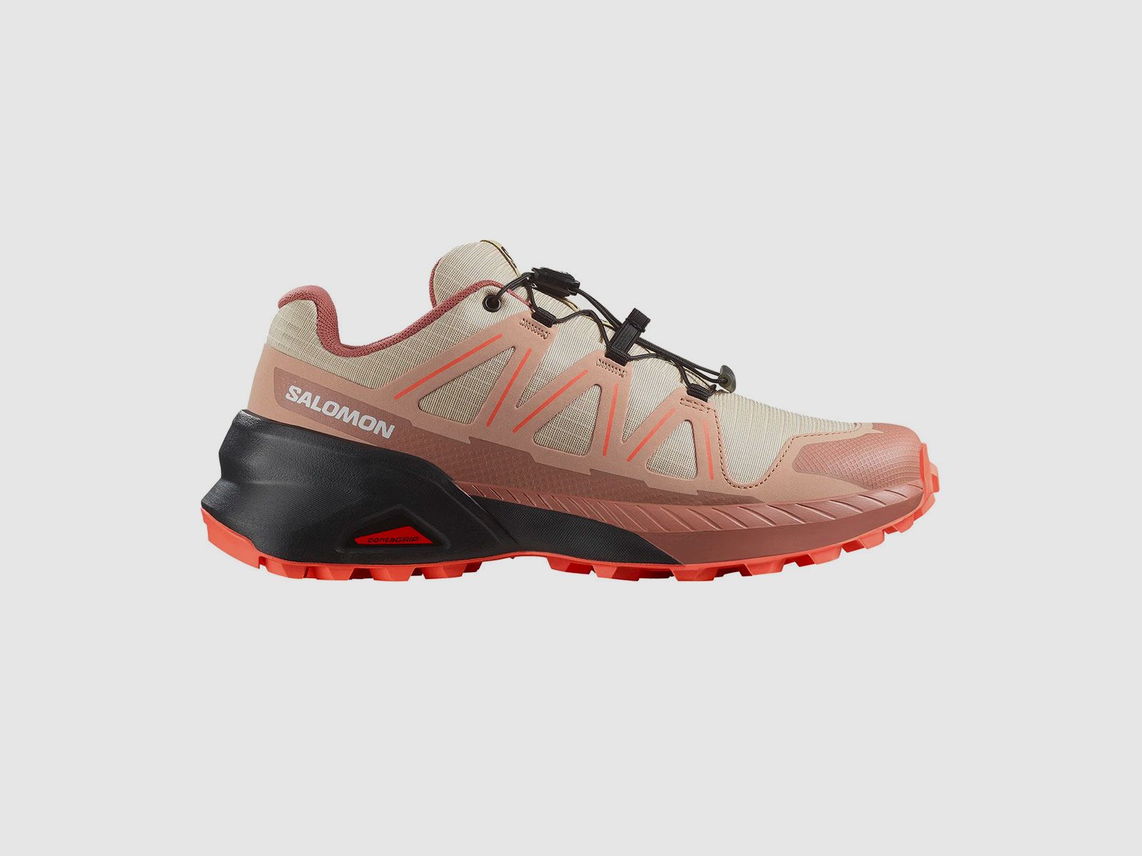 SALOMON – WOMEN – SPEEDCROSS PEAK W Tender Peach / Burlwood / Fusion Coral, image 1 of 6
