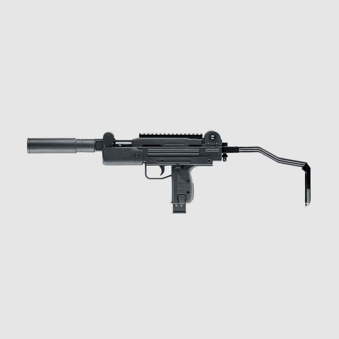 IWI Mini UZI a molla 4,5mm Diabolo con calcio pieghevole