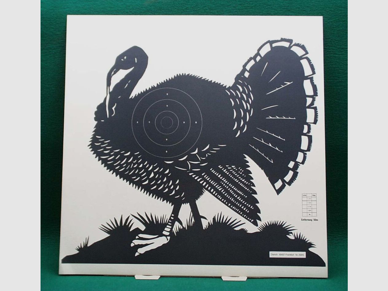 Krüger Motiv-Scheibe / Zielscheiben Truthan