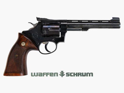 Sauer & Sohn Target , 6-Schuss Trommel, Holzgriffschalen, 6 Zoll-Lauf .38Special
