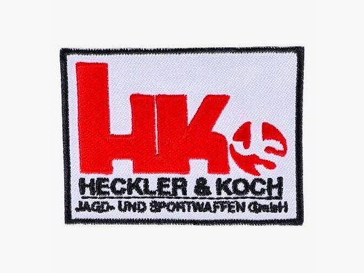 Patch weapon manufacturer HK white