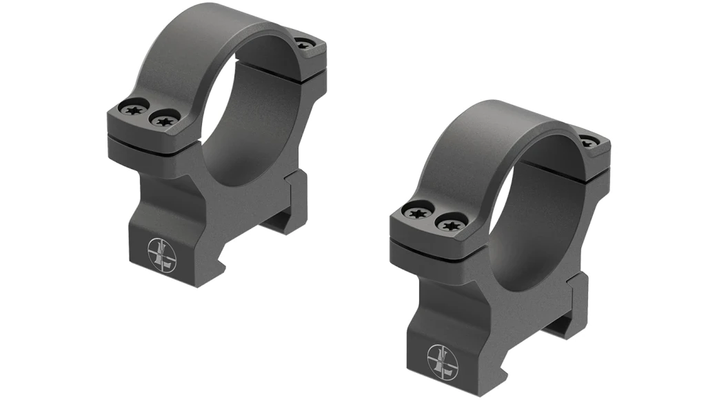Leupold BackCountry Cross-Slot Mount Rings 30 mm Medium – Picatinny/Weaver – Matte Black