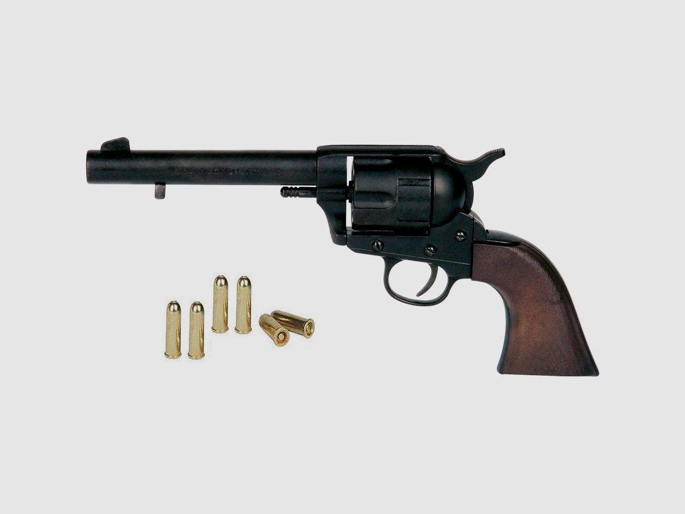 Revólver occidental 45 Peacemaker negro