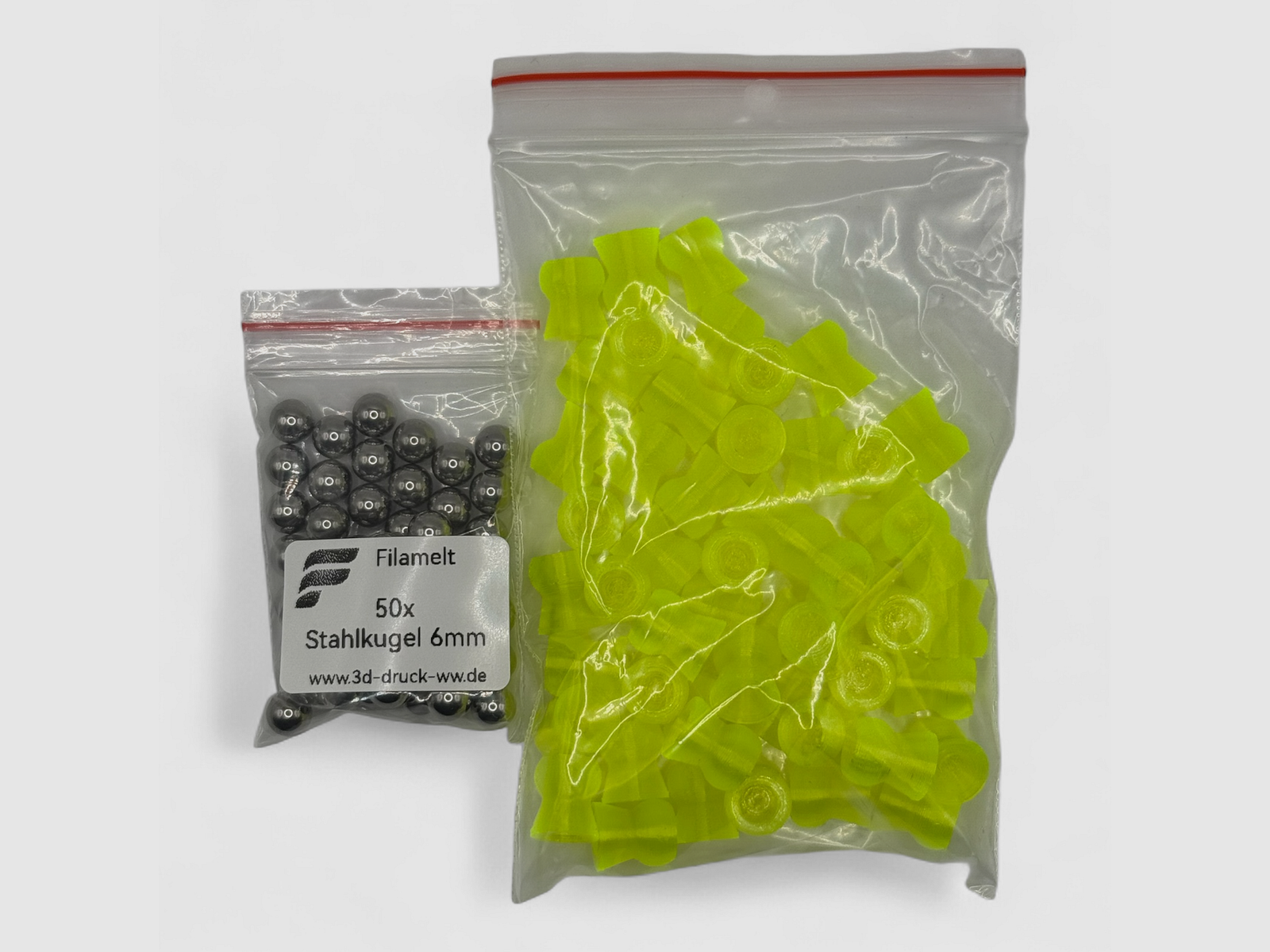 50x low-power diabolos, 9mm, CAL .357, reusable, AEA HP Max, image 6 of 6