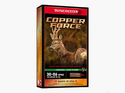 Patronen 30-06SPR Cooper Force bleifrei 125 gr X20