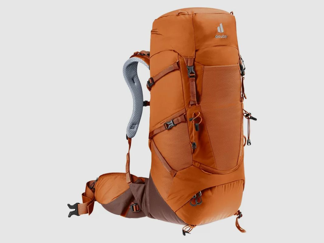 Deuter Aircontact Core 35+10 SL arancione, marrone, immagine 2 di 14