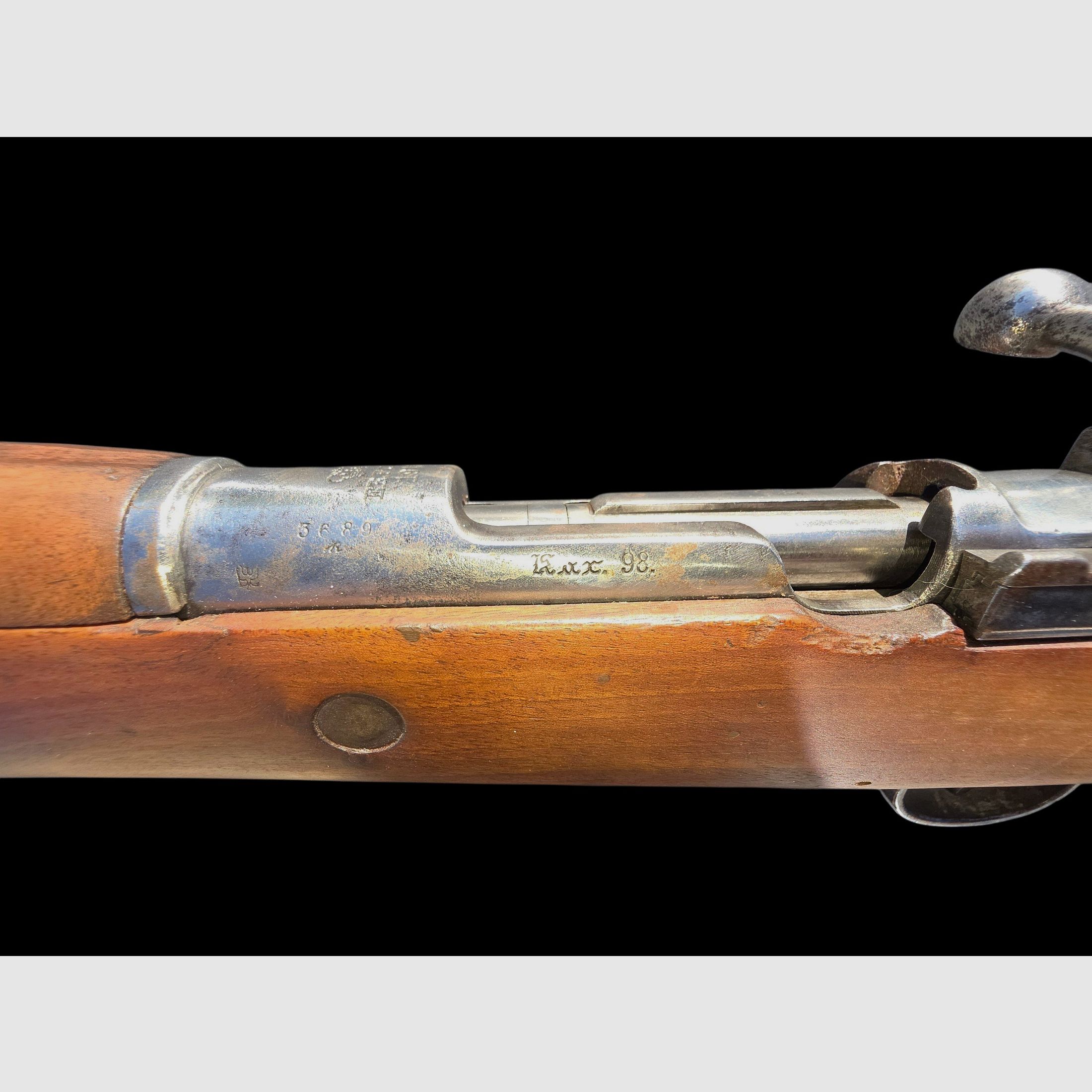 MAUSER KAR 98AZ ERFURT 1916 Repetierbüchse 8X57JS – Erster Weltkrieg Deutschland, Bild 4 von 15