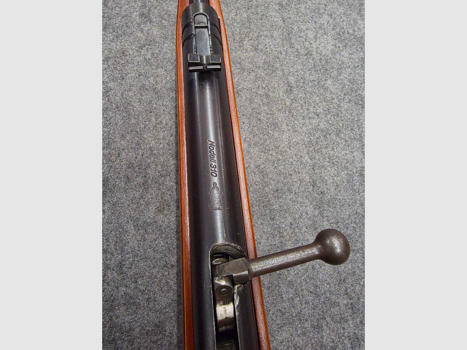 4.) Haenel 310 z standardowym spustem, ładowany powtarzalnie, karabin pneumatyczny 4.4mm