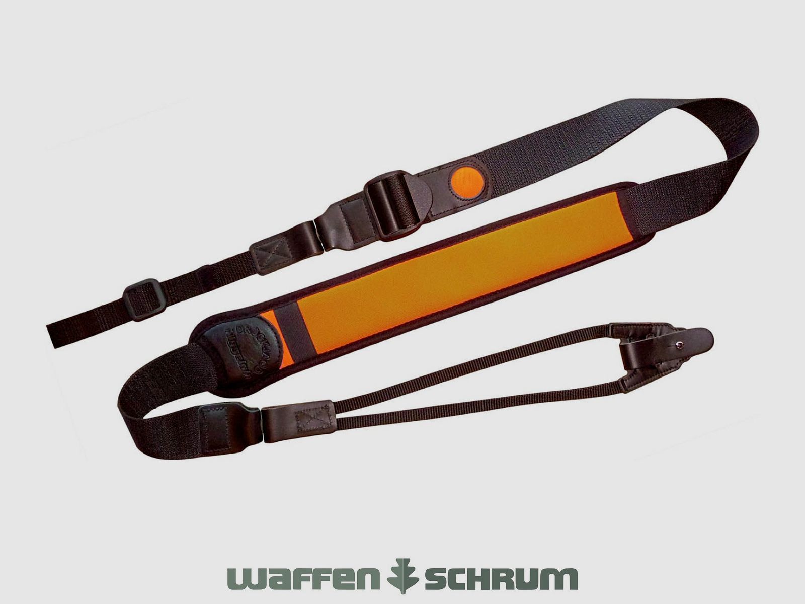 Cinghia per fucile Niggeloh caccia al cinghiale neoprene arancione