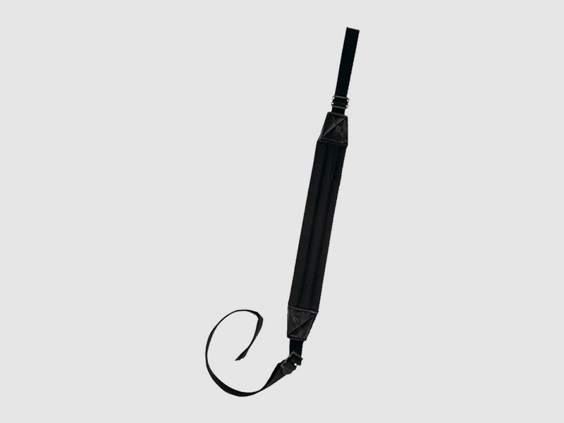 Gewehrriemen Deluxe 1" schwarz
