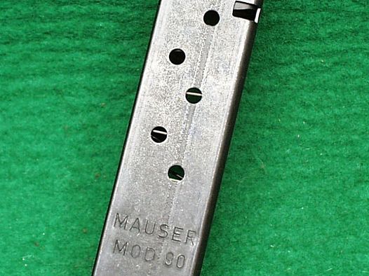 Mauser	 Magazin  HSc 90  9mm P.A.K