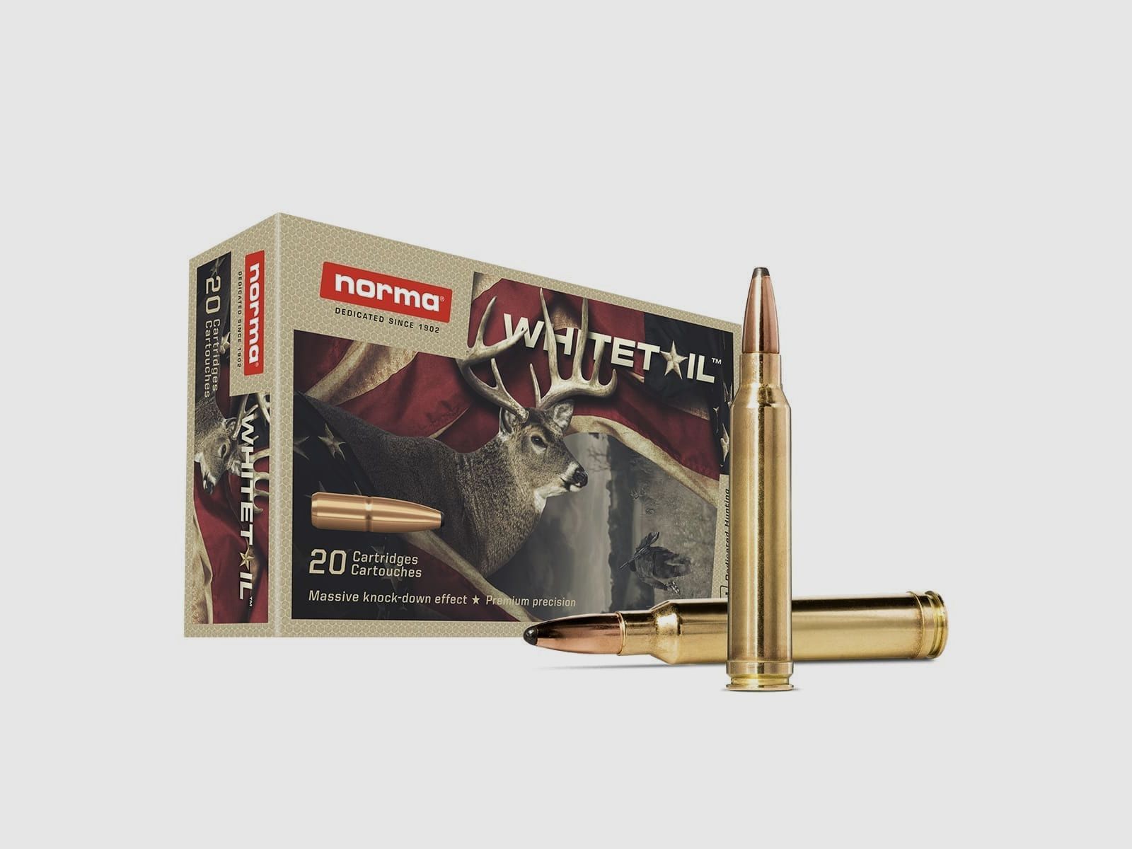 .300 Win Mag NORMA WHITETAIL 180gr