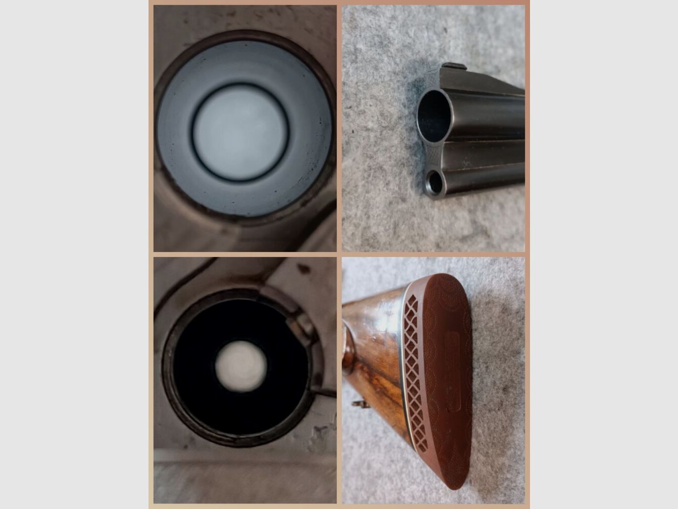 Josef Just Ferlach - Max Ern Leverkusen escopeta de dos cañones con dos visores Hensold + Schmidt Bender