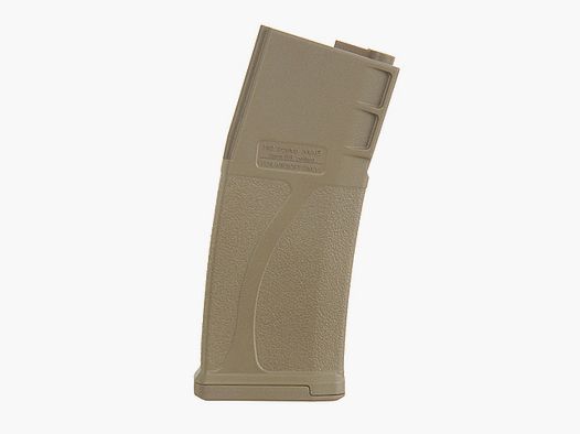 140rds 'Guarder Bluebox' Midcap-Magazin für 416/SCAR16/AR15, TAN