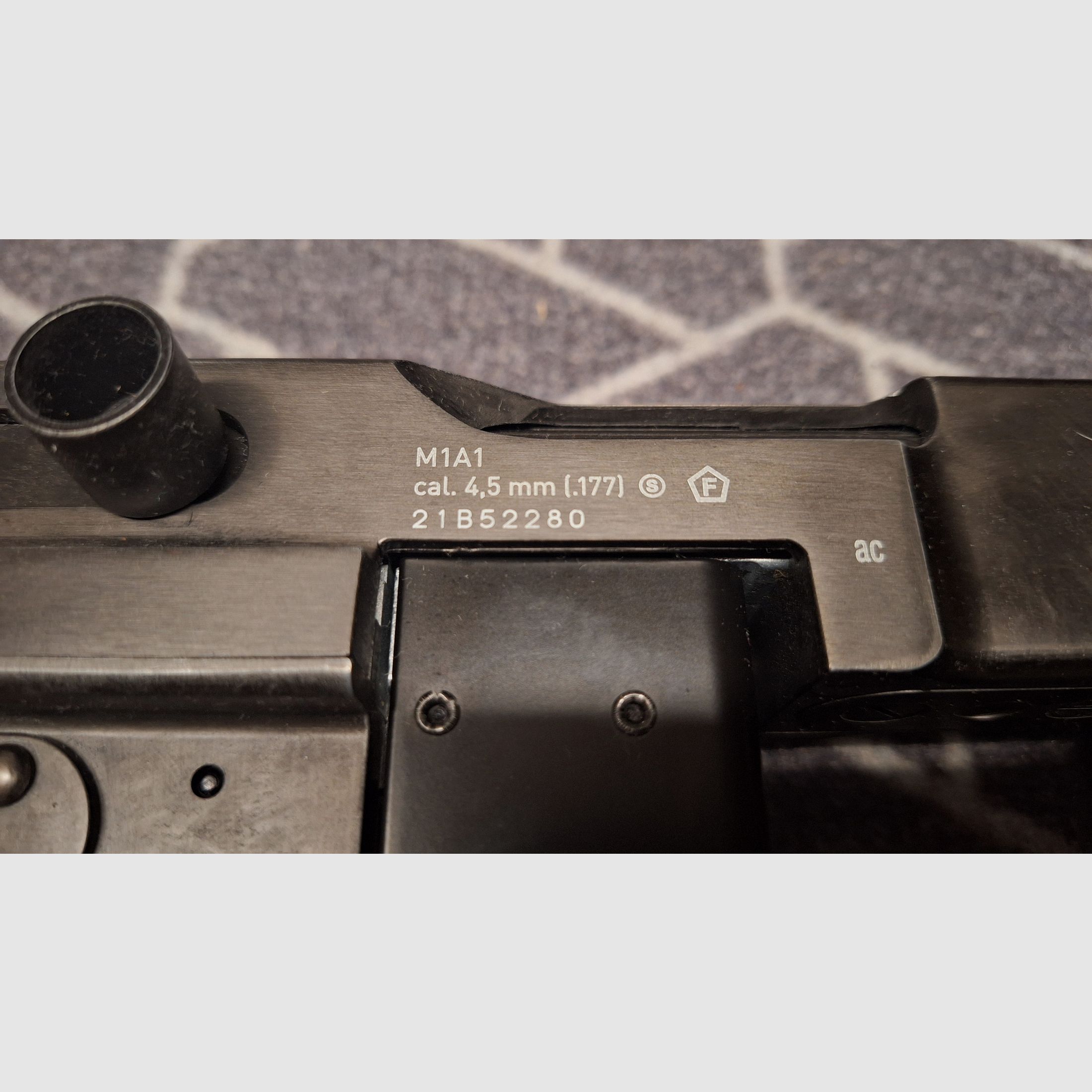 Legends M1A1 Legendary Used-Look Blowback 4,5 mm BB Co2-Gewehr NEU!