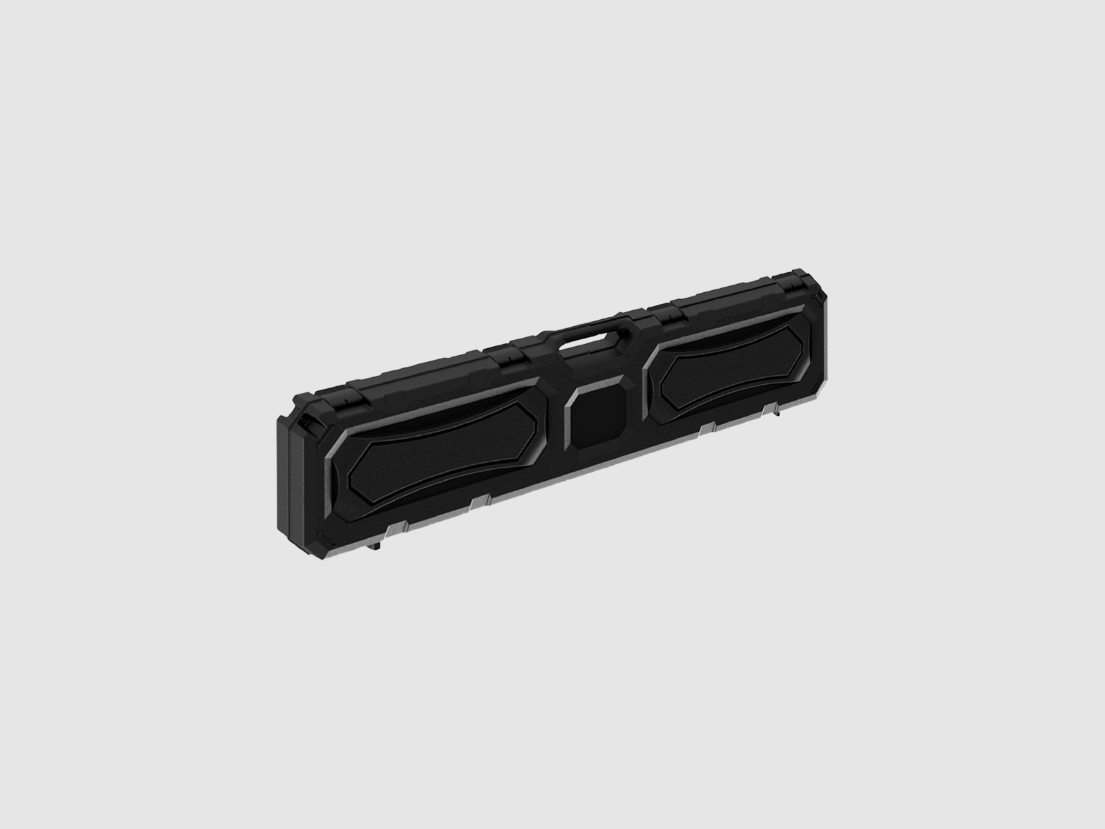 MTM Gewehrkoffer 51" (ca. 130 cm) mit Tragegriff – Schwarz für 1 Waffe