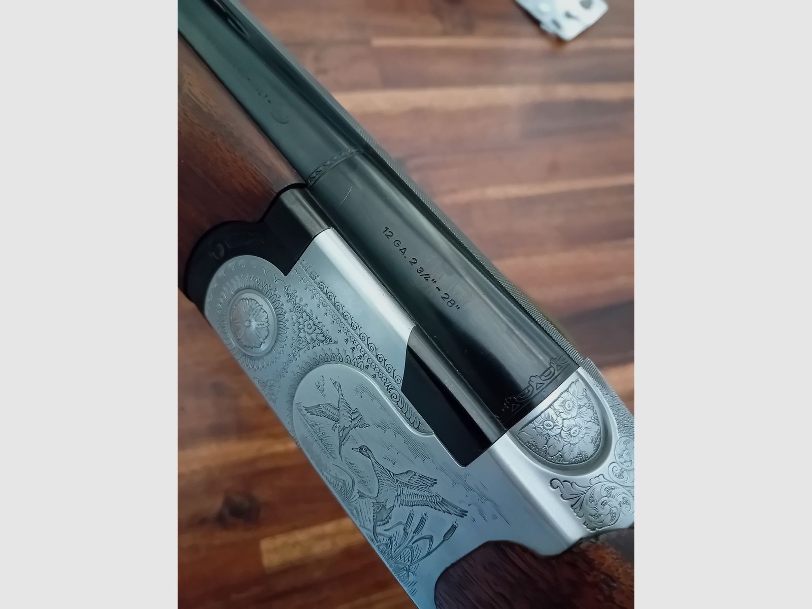 Sauer und Sohn Drilling/ Beretta S 687 Bockflinte 