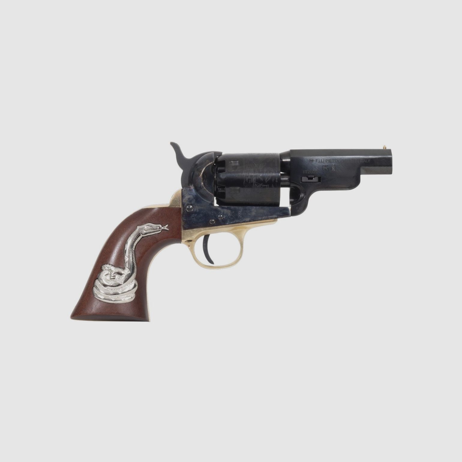 Revolver Pietta Replik 1851 Navy Yank Snubnose Stahl Snake Kal 36 PN 23
