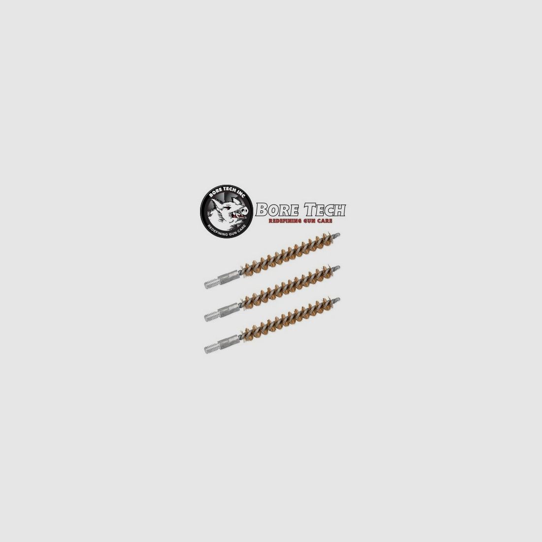 Pack 3 cepillos de bronce Bore Tech, imagen 1 de 2