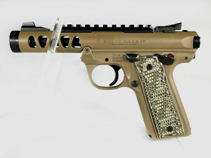 RUGER Mark IV 22/45 Lite FDE 4.4"
