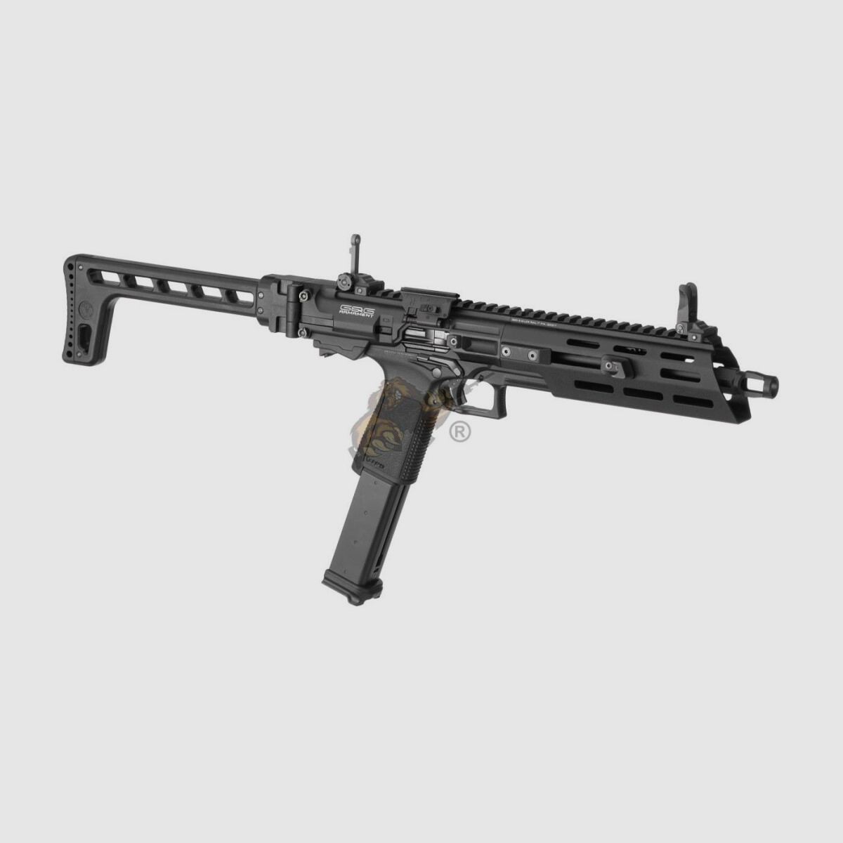 G&G SMC9 GBB in schwarz Airsoft Frei ab 18 - GBB -F-