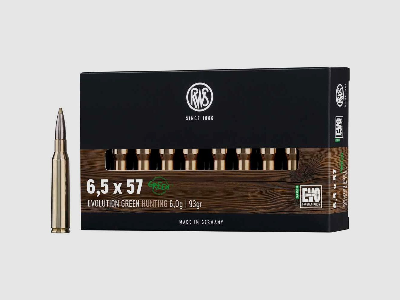 6.5x57 EvoGreen - 6.0g/93gr (a20)