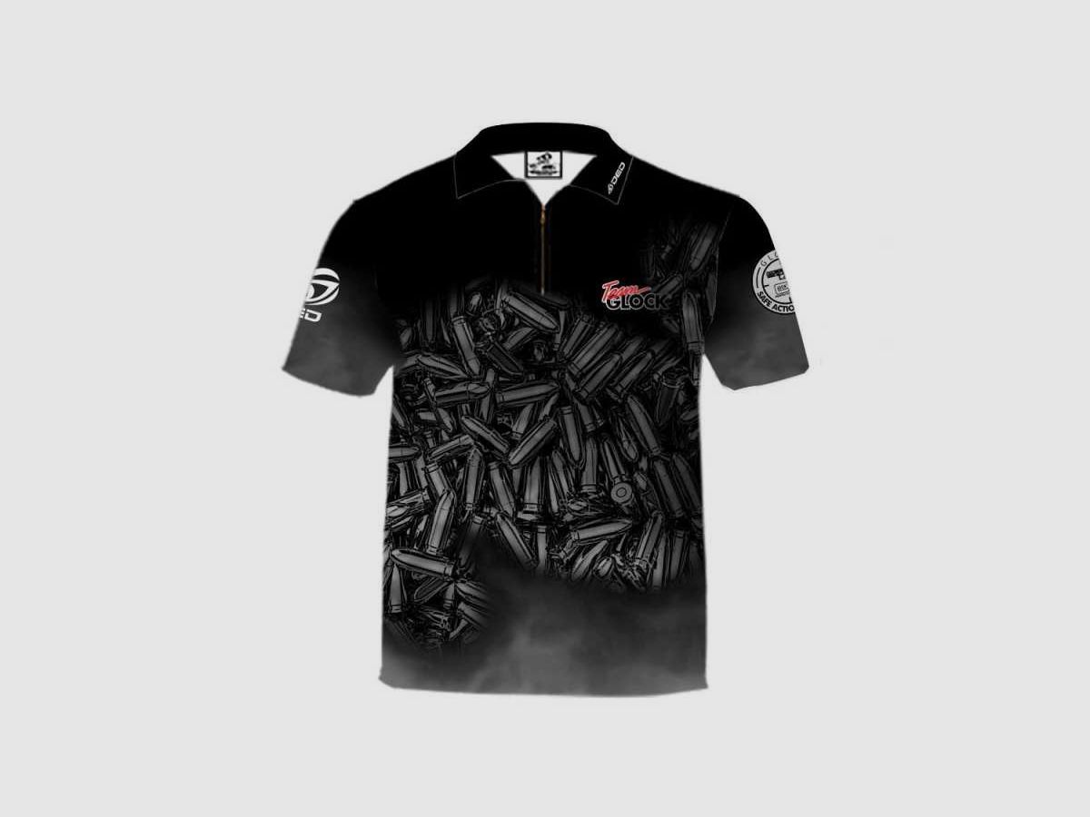 DED Sportswear Set Team Glock Schwarz Thema, Größe: 6XL, Benutzerdefinierter Name: Kein Name, Bild 2 von 3