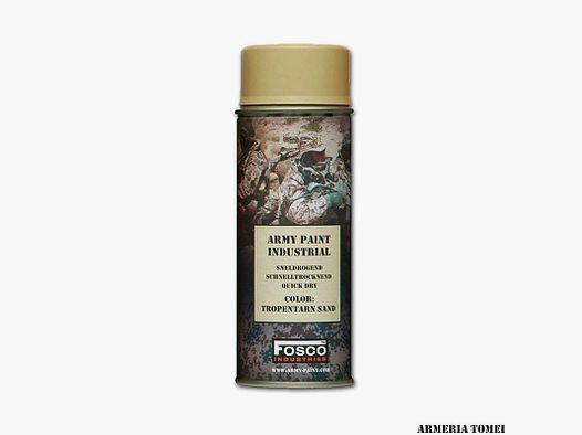 FOSCO INDUSTRIES – TROPICAL CAMOUFLAGE SAND SPRAY PAINT 400ml