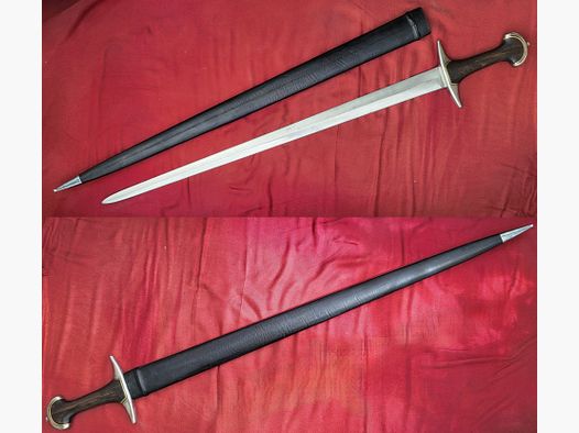 scharfer Schweizerdegen, in der EU hergestellte Replik, NEU