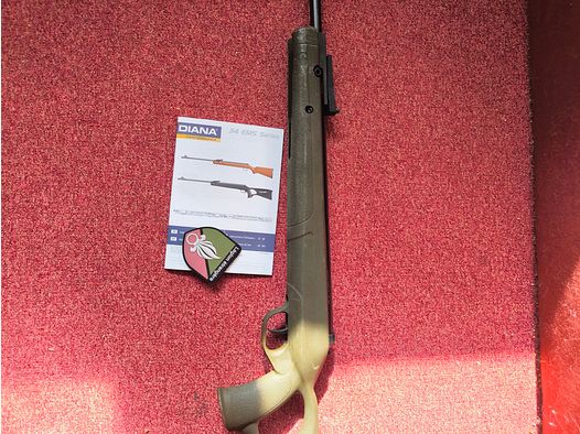 Diana 34 EMS Legion ètranger Sonderauflage 514 von 999 Farbe OD GREEN , Kaliber 4,5mm Diablos, wenig geschossen - Ohne Mängel - sehr gute Schußleistung, Top Zustand & Qualität, Neuwertig!! 