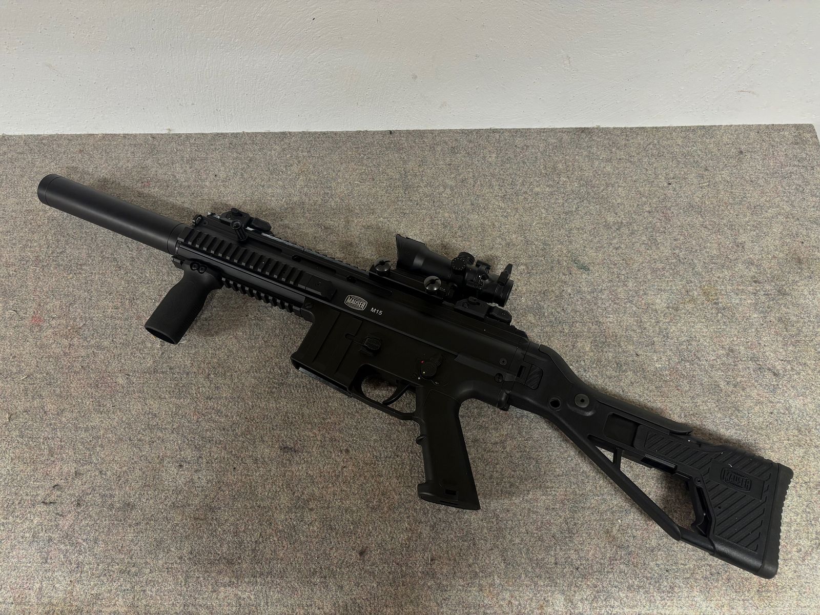 Mauser M15 SD semi-automatic rifle 22lr