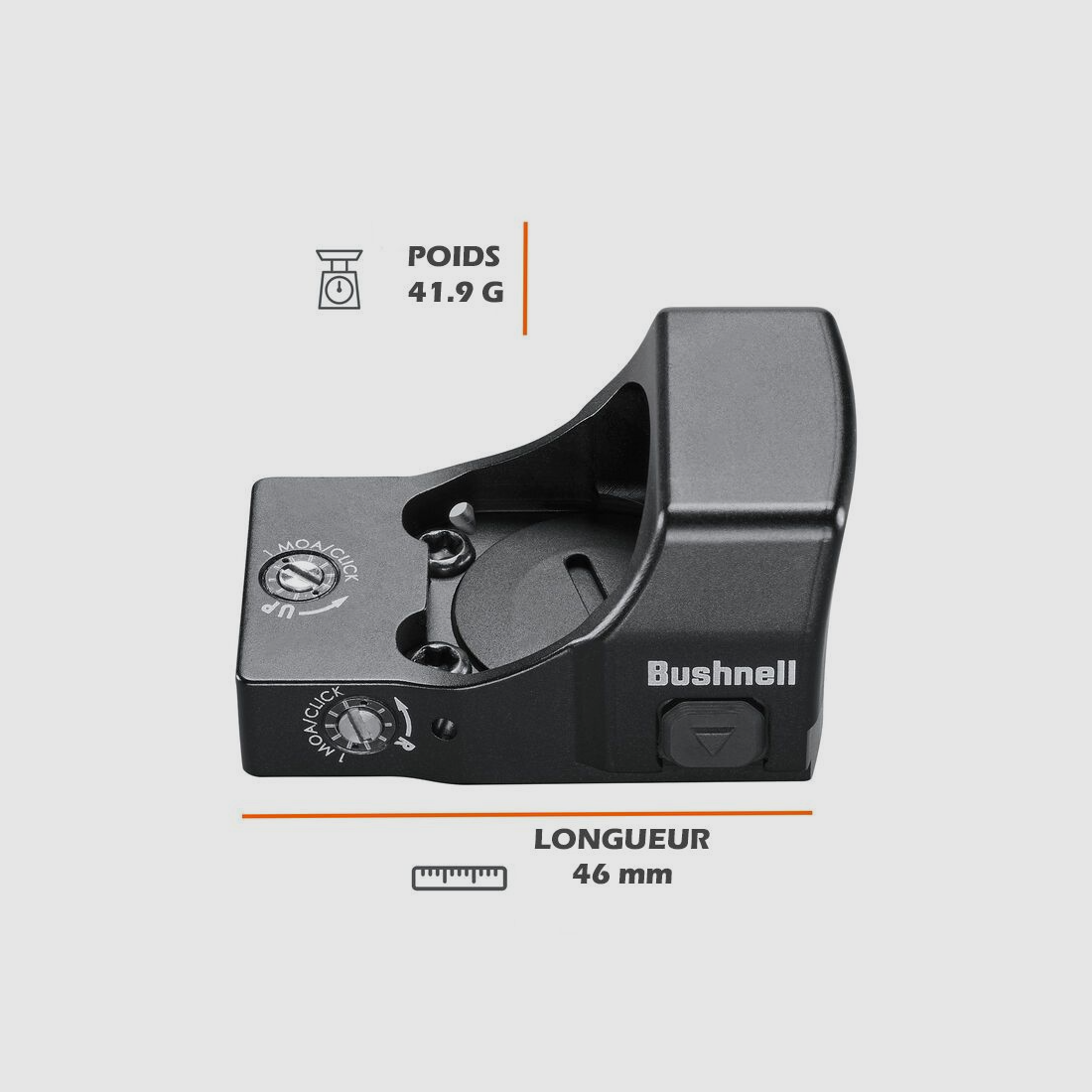 Rood Punt Bushnell RXS 250 1x25, afbeelding 4 van 7