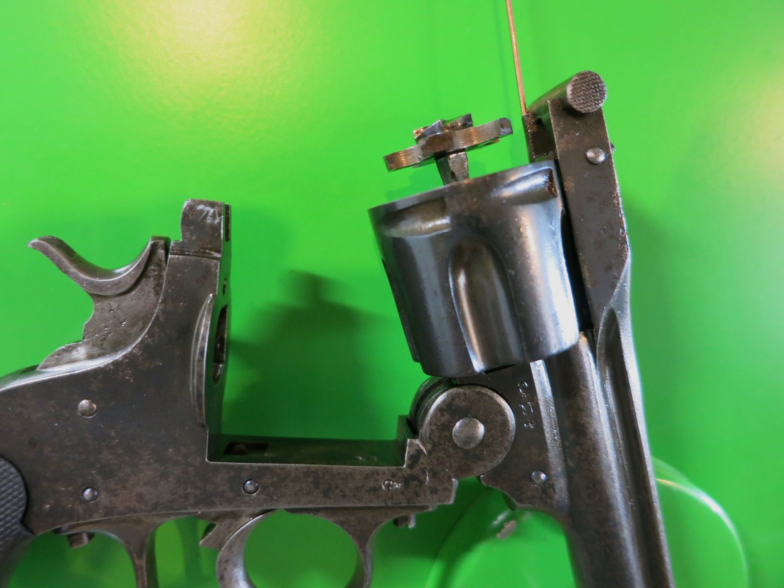 Belgian break-action revolver like Garate Anitua & Co., copy of Smith & Wesson Frontier, .320 Short #87