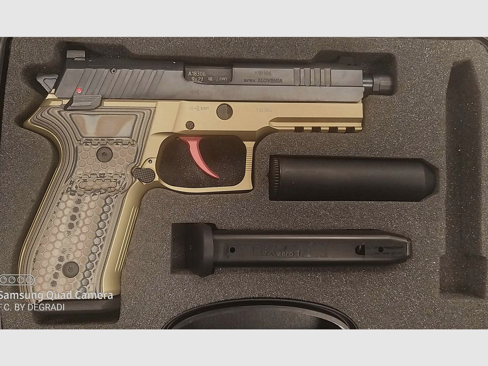 AREX REX MODELLO ZERO 1 CALIBRO 9X21, immagine 2 di 4