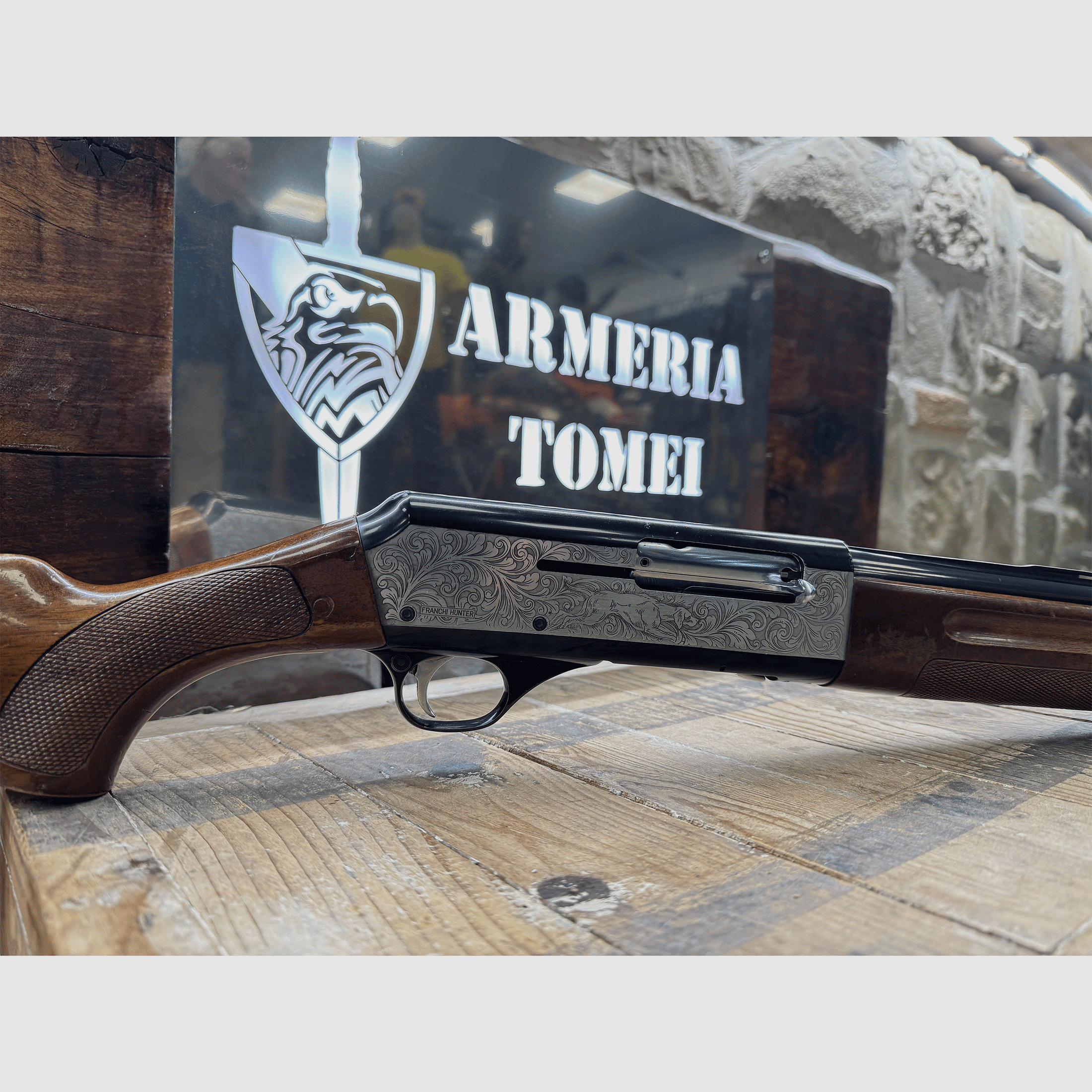USED – SEMIAUTOMATIC GUN – FRANCHI MOD. 48AL HUNTER cal. 20, image 2 of 5