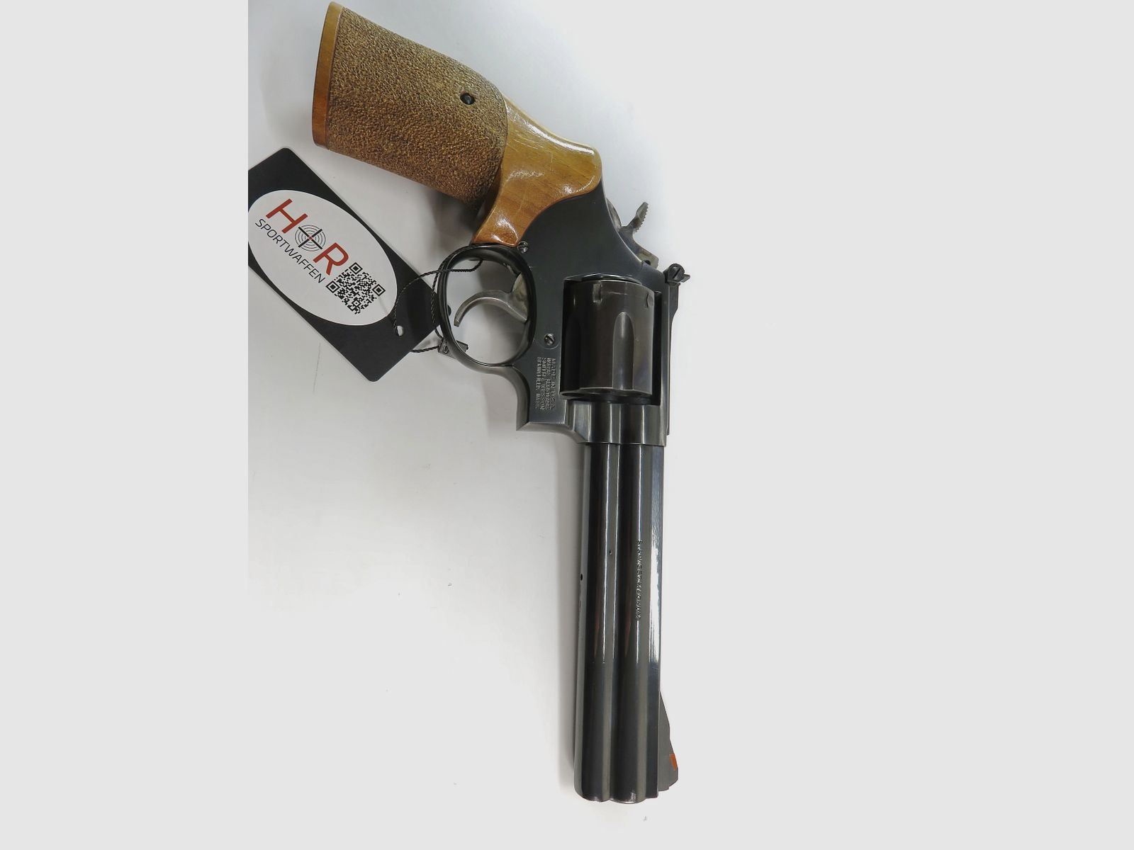 Revólver Smith & Wesson 586-2 | .357 Mag. | 6 pulgadas | pavonado | empuñadura Nill