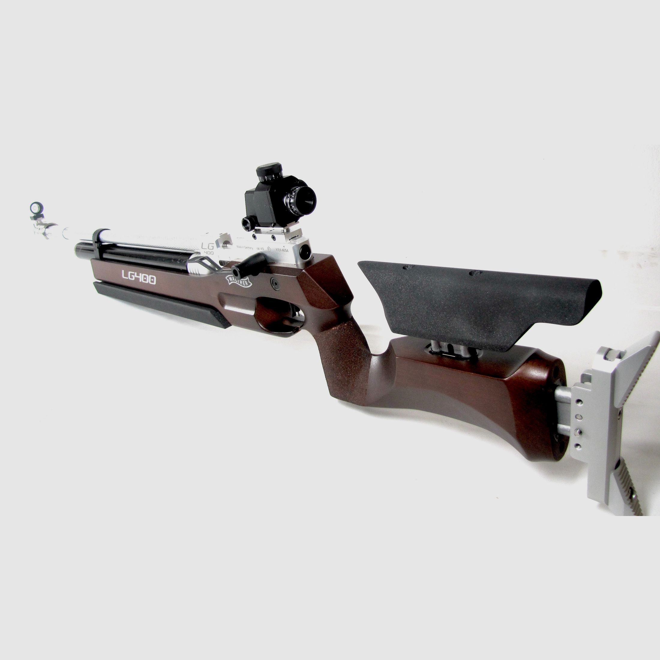 Match air rifle Walther LG 400 (right/left stock).