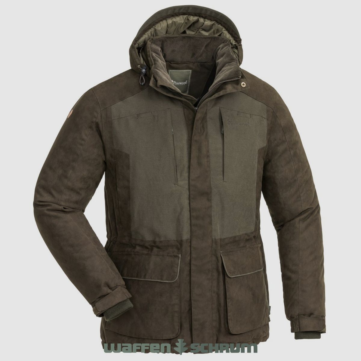 Kurtka Pinewood Abisko 2.0 z zamszu w kolorze brązowym