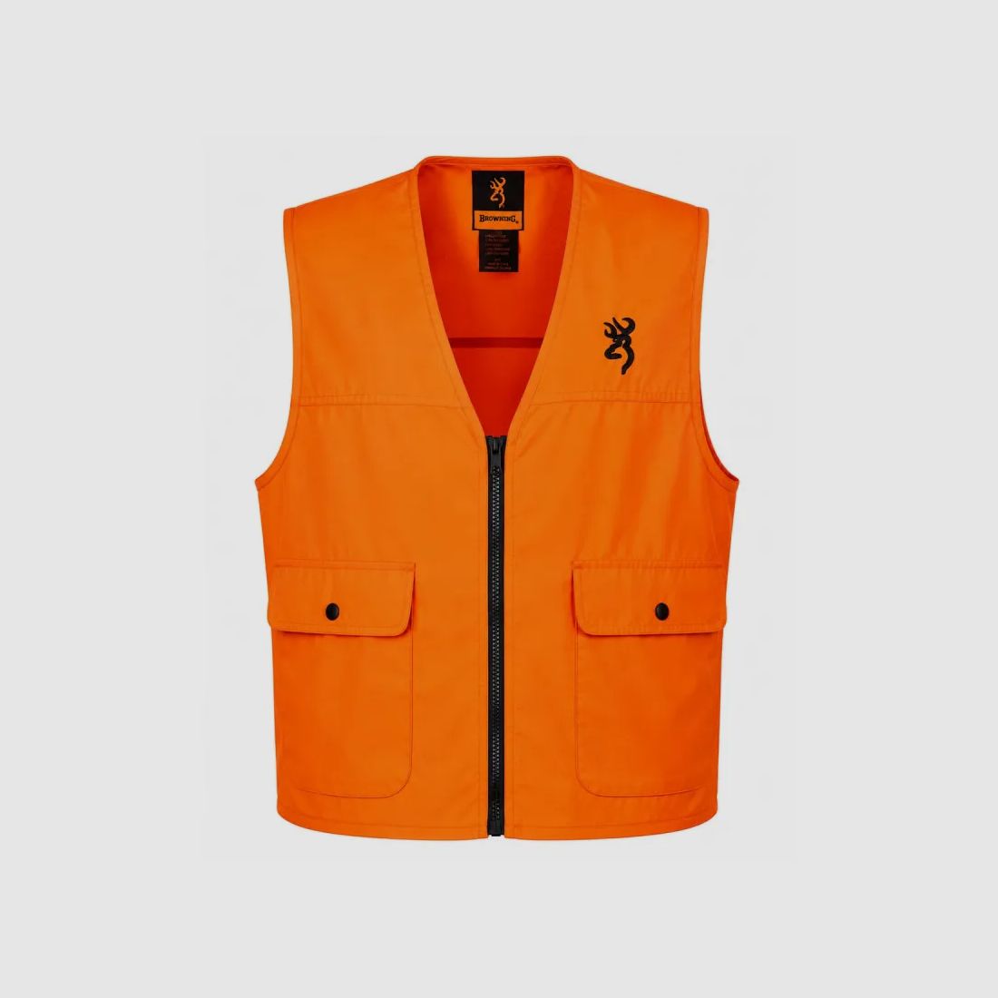 Gilet di sicurezza Browning X-TREME TRACKER arancione ad alta visibilità, immagine 6 di 10