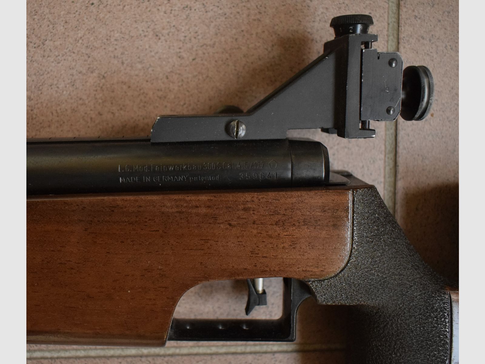 Luftgewehr Feinwerkbau 300s komplett überholt Diabolo 4,5